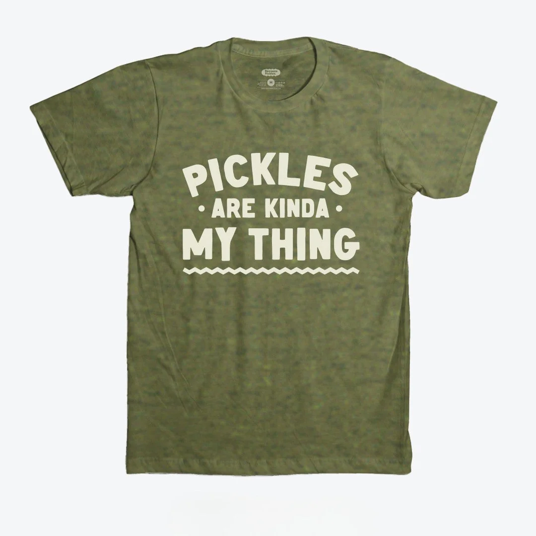 Pickles Are My Kinda Thing T-Shirt - Image 4