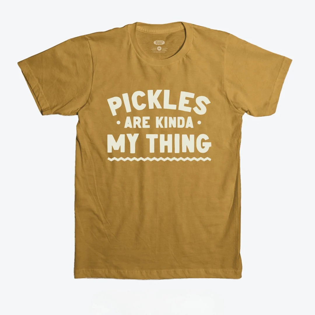 Pickles Are My Kinda Thing T-Shirt - Image 5