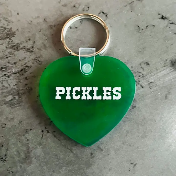 Pickles Heart Keychain - Image 3