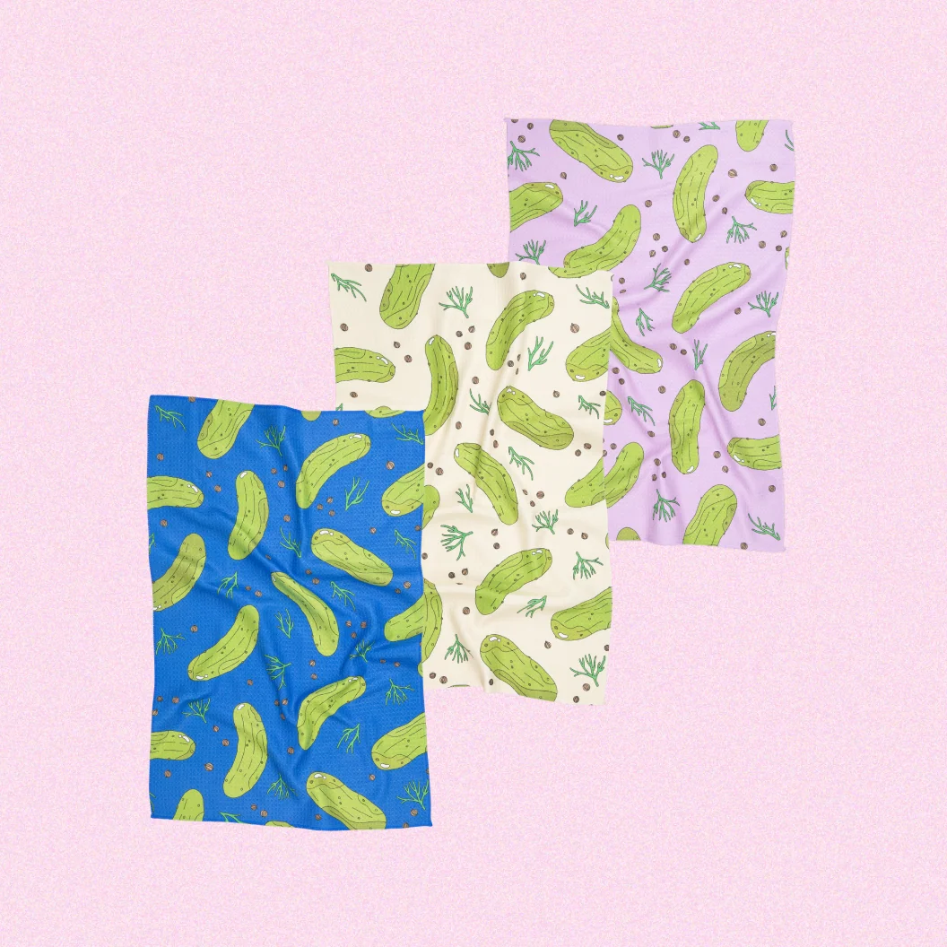 Blueberry Dill Pickles Kitchen Towel - Image 6