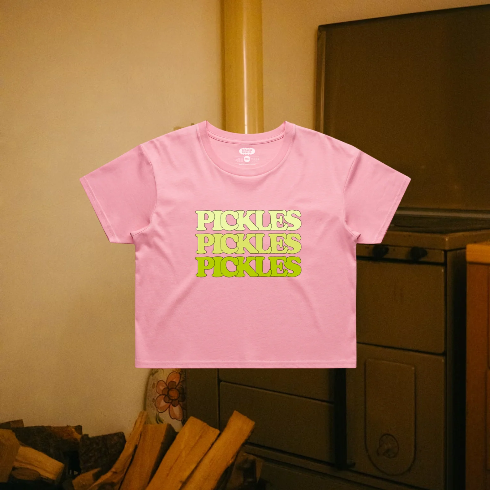 Pickles on Pickles Crop Top - Image 4