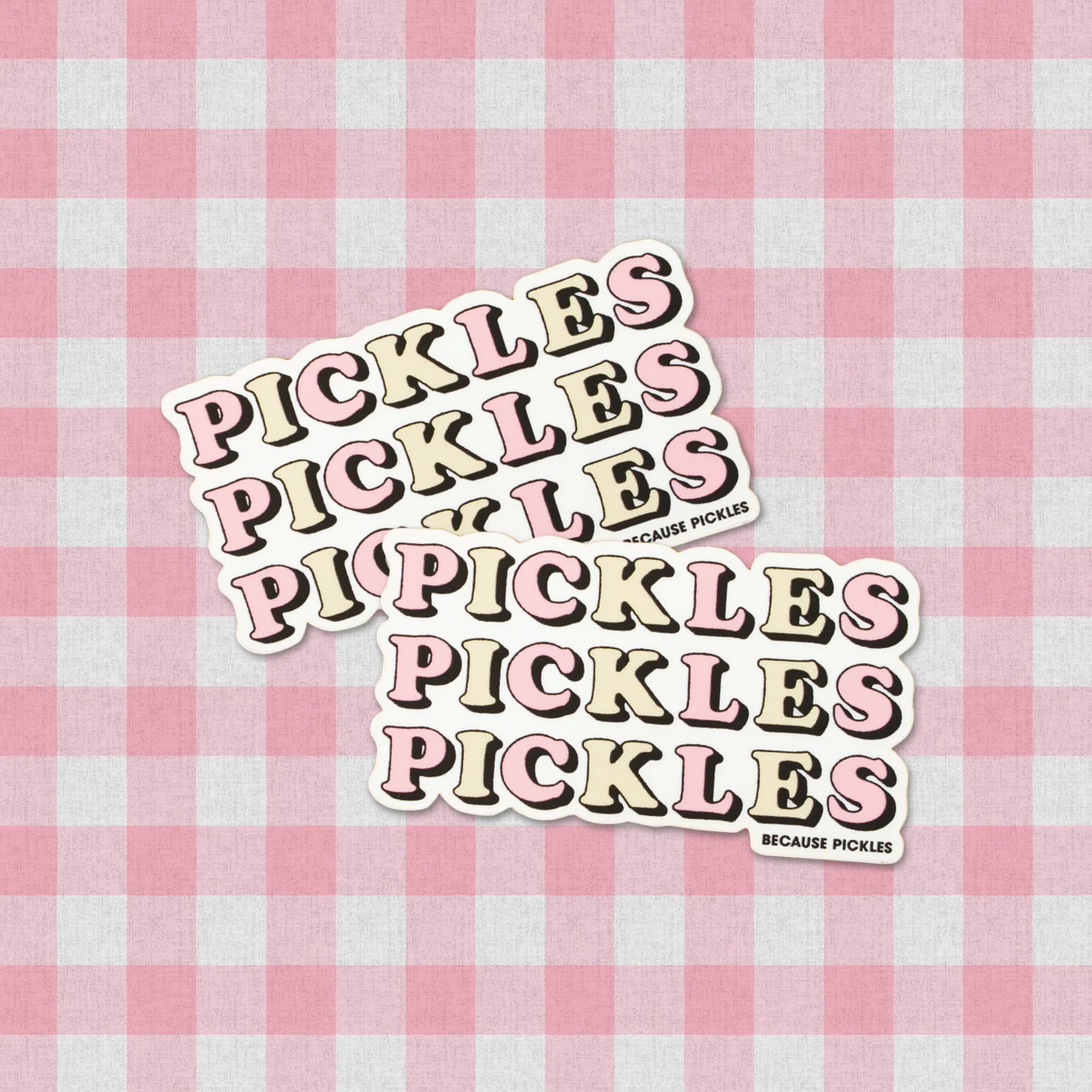 Pickles on Pickles Small Sticker - Image 2