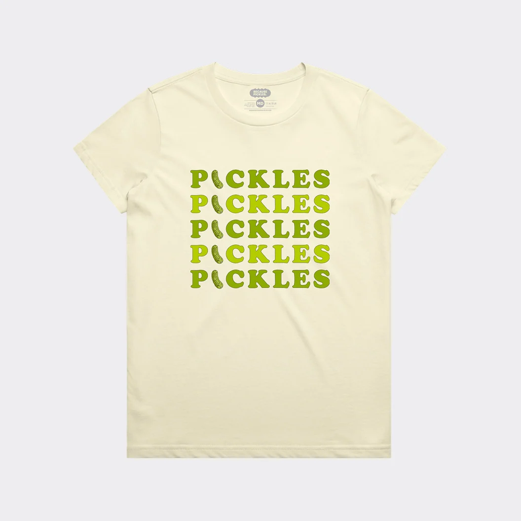 Pickles on Pickles Tee Cream