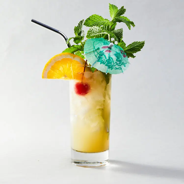 Pineapple Lime Tiki Margarita Cocktail Mixer 16oz - Image 2