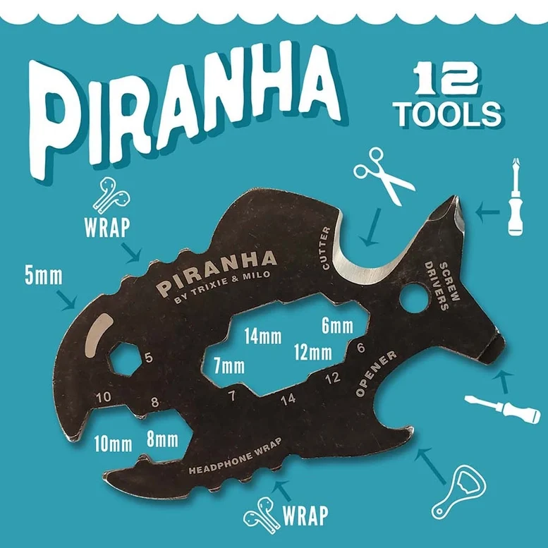 Piranha Multi-Tool – Compact Fisherman’s Tool - Image 2