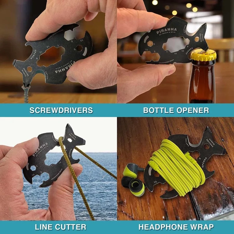 Piranha Multi-Tool – Compact Fisherman’s Tool - Image 3