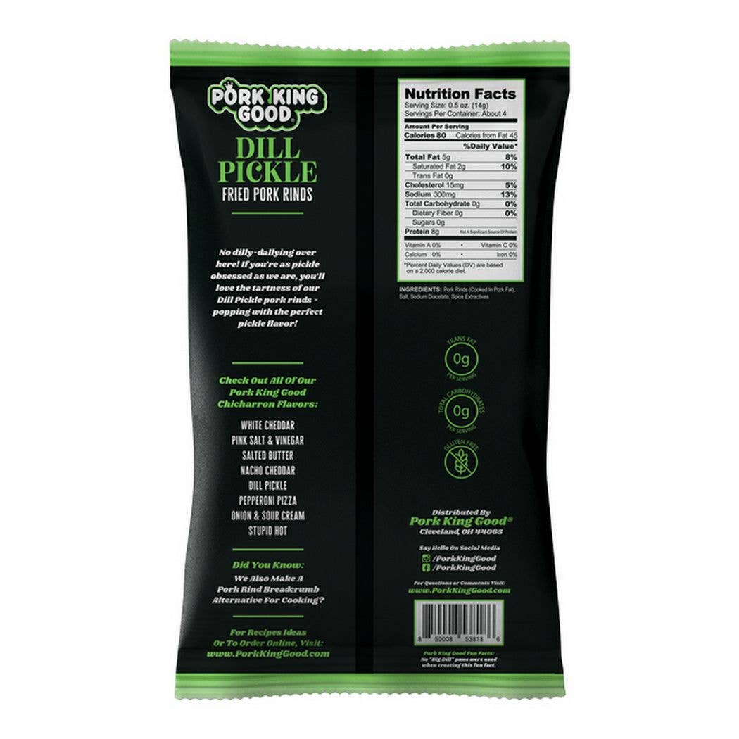 Dill Pickle Pork Rinds - Image 2