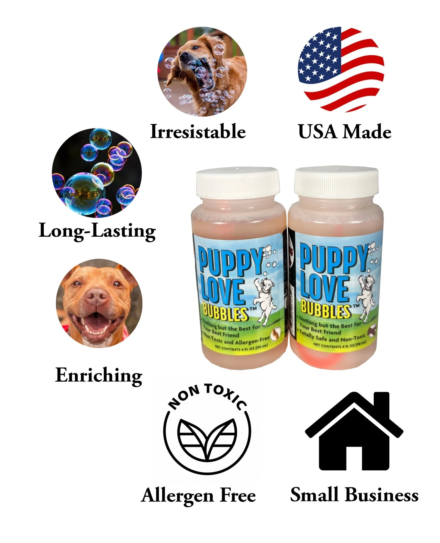 Puppy Love® - Bacon Scented Bubbles - Image 2