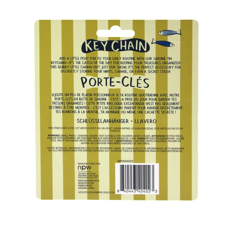 Sardine Tin Keychain - Image 4