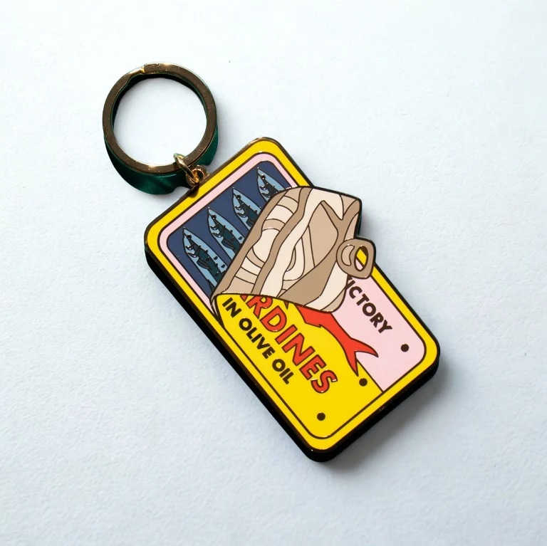 Sardines Keychain