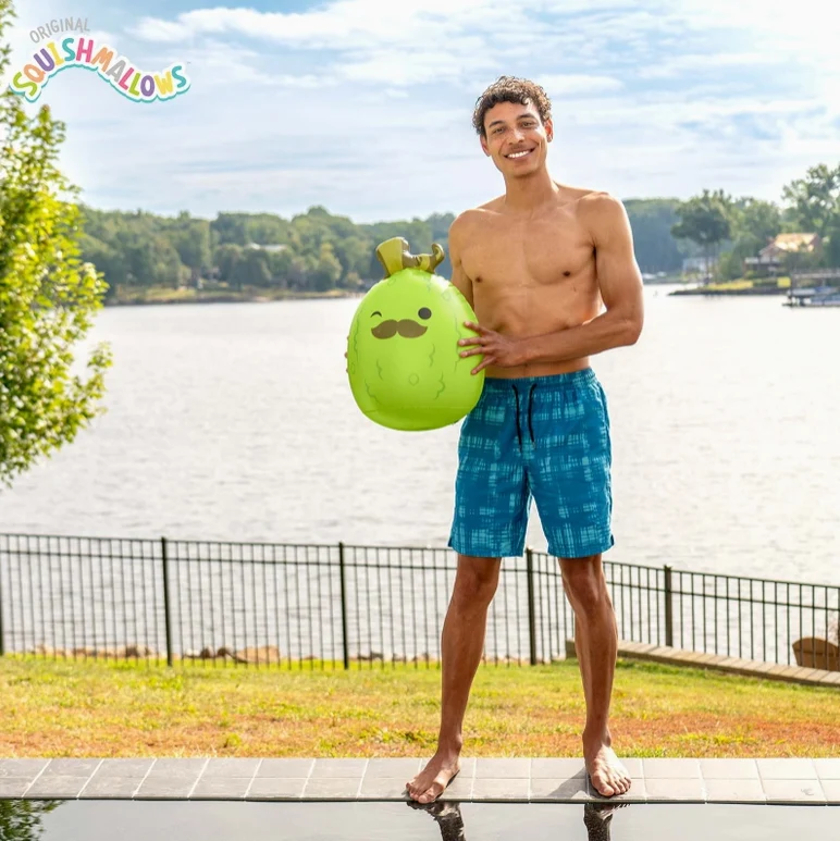 Squishmallows Charles the Pickle Beach Bobber - Image 3