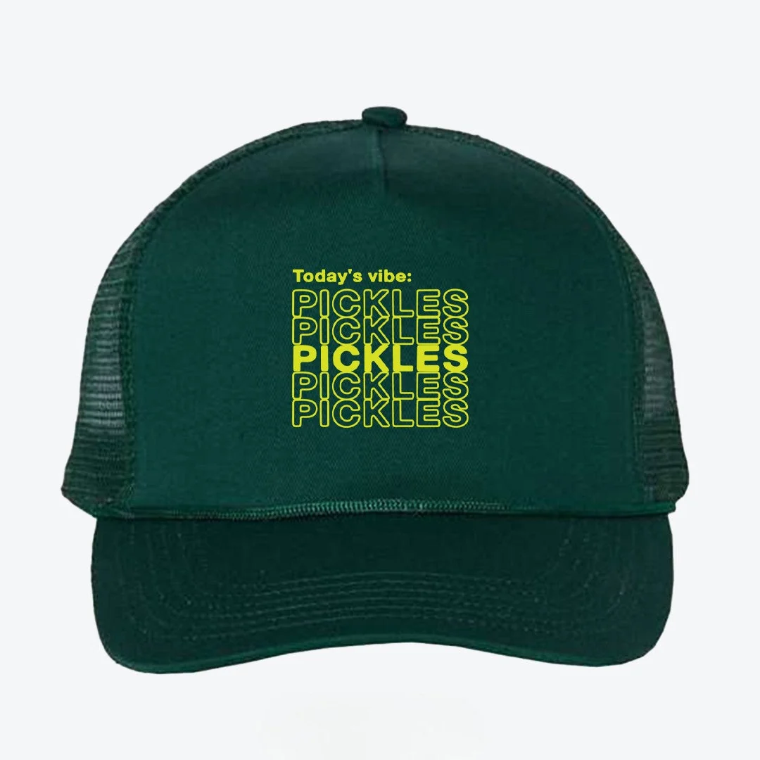 Todays Vibe: Pickles Trucker Hat - Image 2