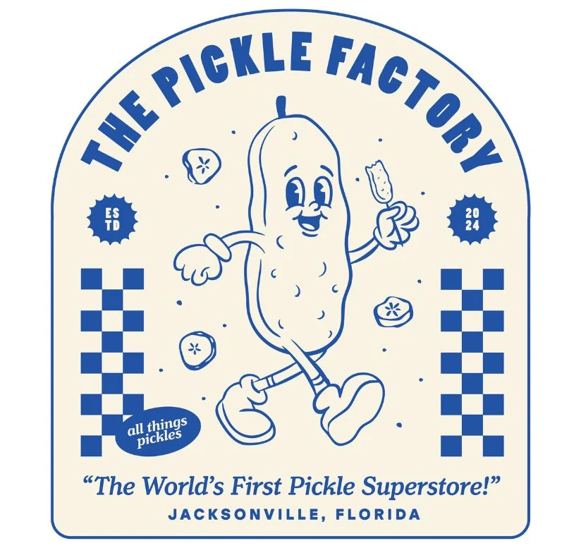 JAX Pickle Mascot Sticker
