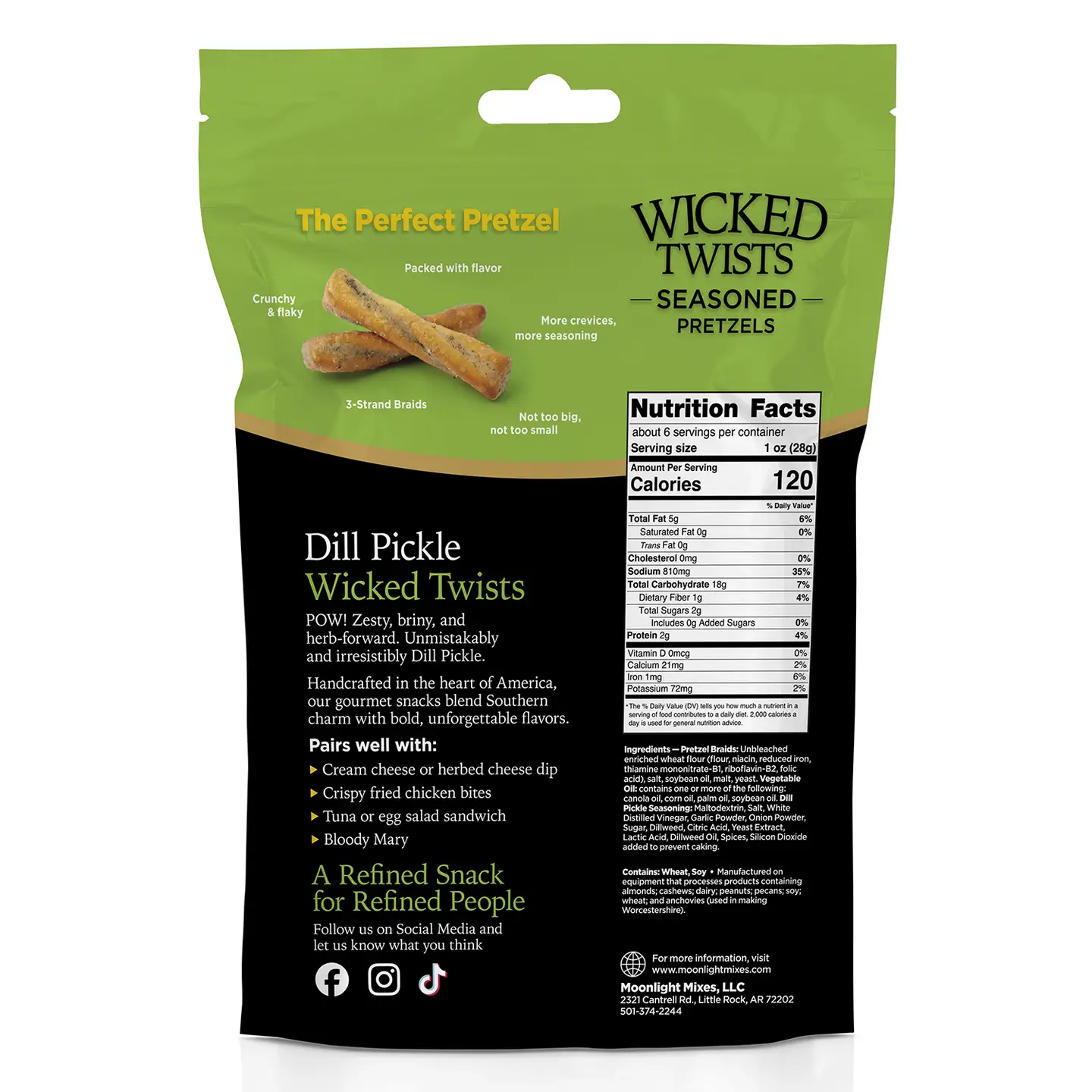 Wicked Twists Dill Pickle 5.5oz - Image 3