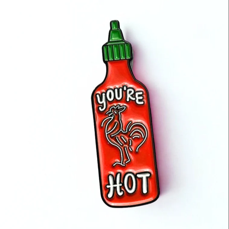 You're Hot Enamel Pin - Image 3